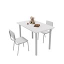 Ver imagem 2 de Conjunto Infantil com Mesa 75x50cm com 2 Cadeiras Laura