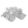 Berço Mini Cama com Capitonê Alegria Espresso Móveis - 6