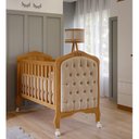 Ver imagem 2 de Berço Mini Cama com Capitonê Alegria Espresso Móveis