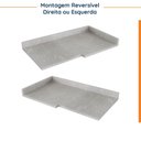 Ver imagem 5 de Tampo para Balcão Canto Reto Arizona CabeCasa MadeiraOriginals