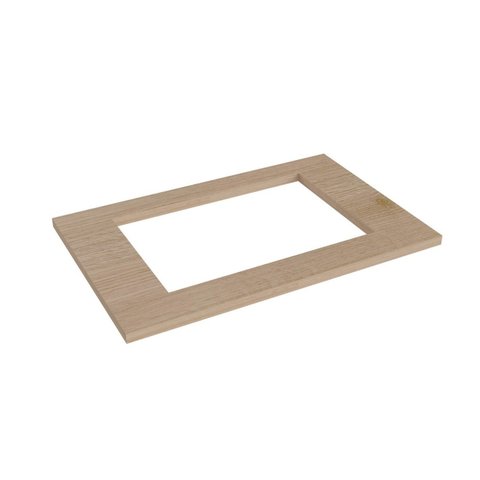 Tampo para Cooktop 4 Bocas 80cm Arizona CabeCasa MadeiraOriginals Marrom/Amadeirado