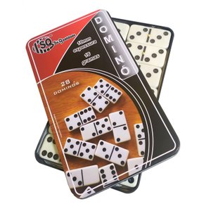 Jogo de Domino na Lata 10mm