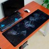 Mouse Pad Gamer Grande Exbom 70 X 35 - Mapa Mundi - 4