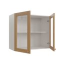 Ver imagem 4 de Armário Aéreo Planejado 2 Portas 80cm com Porta de Vidro Arizona CabeCasa MadeiraOriginals