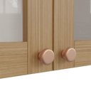 Ver imagem 5 de Armário Aéreo Planejado 2 Portas 80cm com Porta de Vidro Arizona CabeCasa MadeiraOriginals