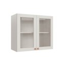 Ver imagem 1 de Armário Aéreo Planejado 2 Portas 80cm com Porta de Vidro Arizona CabeCasa MadeiraOriginals