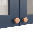 Ver imagem 6 de Armário Aéreo 2 Portas 80cm com Porta de Vidro Arizona CabeCasa MadeiraOriginals