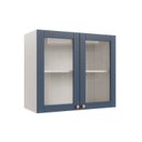 Ver imagem 1 de Armário Aéreo Planejado 2 Portas 80cm com Porta de Vidro Arizona CabeCasa MadeiraOriginals