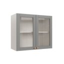 Ver imagem 1 de Armário Aéreo Planejado 2 Portas 80cm com Porta de Vidro Arizona CabeCasa MadeiraOriginals