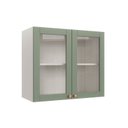 Ver imagem 1 de Armário Aéreo Planejado 2 Portas 80cm com Porta de Vidro Arizona CabeCasa MadeiraOriginals