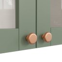 Ver imagem 6 de Armário Aéreo 2 Portas 80cm com Porta de Vidro Arizona CabeCasa MadeiraOriginals