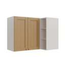 Ver imagem 1 de Armário Aéreo de Canto Reto 2 Portas 3 Nichos Arizona CabeCasa MadeiraOriginals