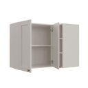Ver imagem 7 de Armário Aéreo Planejado de Canto Reto 2 Portas 3 Nichos Arizona CabeCasa MadeiraOriginals Branco