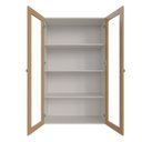 Ver imagem 4 de Armário Aéreo 2 Portas 135cm com Porta de Vidro Arizona CabeCasa MadeiraOriginals