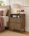 Ver imagem 3 de Mesa Cabeceira Onix Cor:Canela Mizza Decor