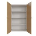 Ver imagem 4 de Armário Alto Aéreo 2 Portas 135cm Arizona CabeCasa MadeiraOriginals