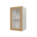 Ver imagem 1 de Armário Aéreo 1 Portas 40cm com Porta de Vidro Arizona CabeCasa MadeiraOriginals