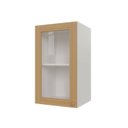 Ver imagem 1 de Armário Aéreo Planejado 1 Portas 40cm com Porta de Vidro Arizona CabeCasa MadeiraOriginals