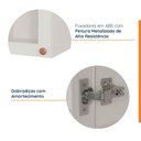 Ver imagem 4 de Armário Aéreo Planejado 1 Portas 40cm com Porta de Vidro Arizona CabeCasa MadeiraOriginals