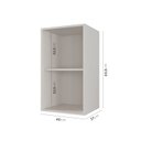 Ver imagem 3 de Armário Aéreo 1 Portas 40cm com Porta de Vidro Arizona CabeCasa MadeiraOriginals