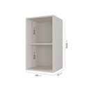 Ver imagem 3 de Armário Aéreo Planejado 1 Portas 40cm com Porta de Vidro Arizona CabeCasa MadeiraOriginals