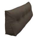Ver imagem 3 de Almofada Cabeceira Mel Cama Queen 160cm Encosto Suede:Capuccino/Liso