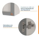 Ver imagem 4 de Armário Aéreo 1 Portas 40cm com Porta de Vidro Arizona CabeCasa MadeiraOriginals