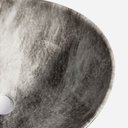 Ver imagem 6 de Cuba de Banheiro Louça Apoio Oval 41,5cm Bari Mármore Grigio Bela Metais