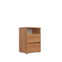 Ver imagem 7 de Mesa de Cabeceira 2 Gavetas 48x68cm Condessa Yescasa Marrom/Freijó
