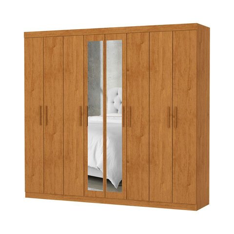 Guarda Roupa 8 Portas Espelho Gran Prime-grand Line
