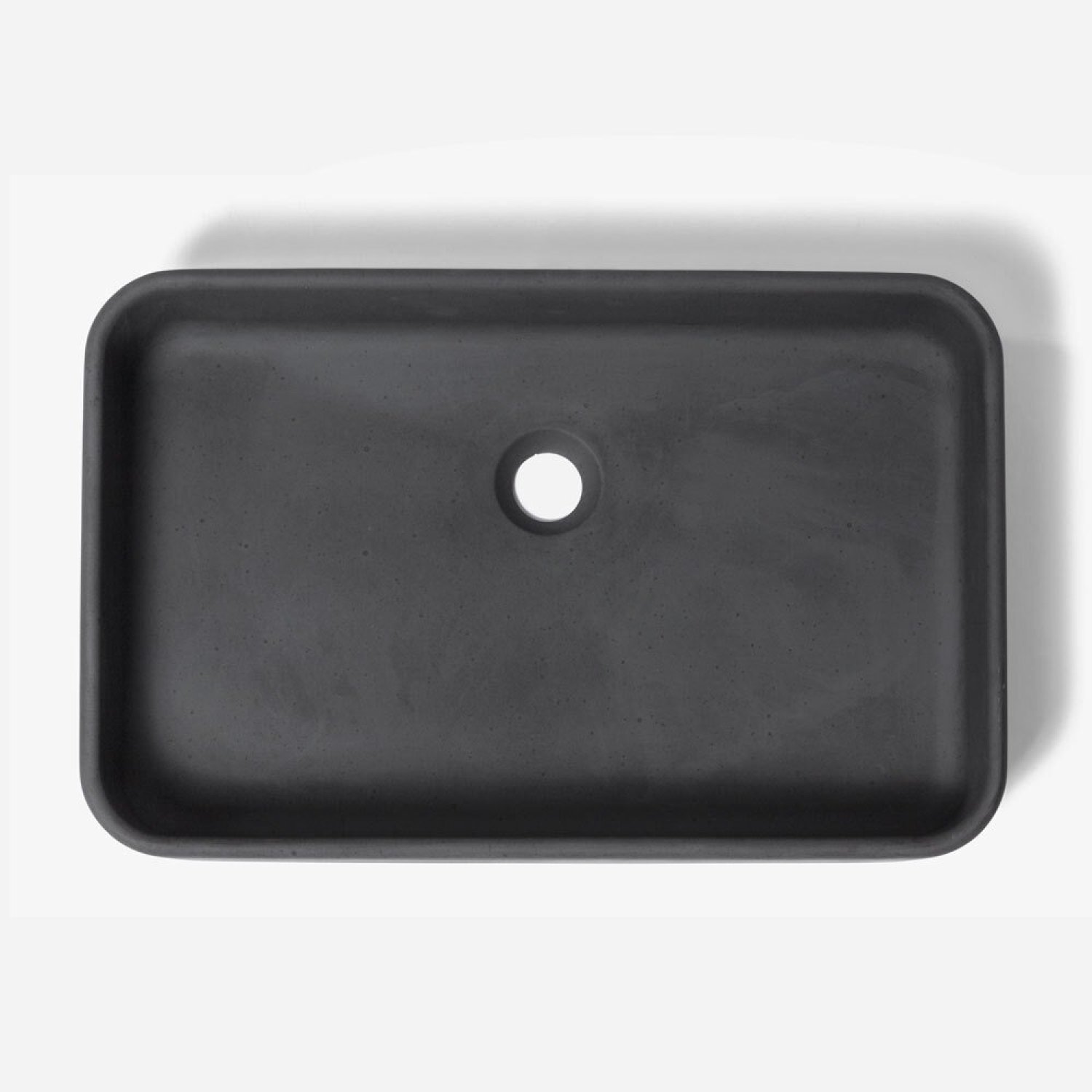 Cuba de Banheiro Concreto Apoio Retangular 55cm Allure Bela Metais - 1