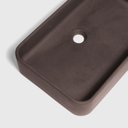 Ver imagem 4 de Cuba de Banheiro Concreto Apoio Retangular 55cm Allure Expresso Bela Metais