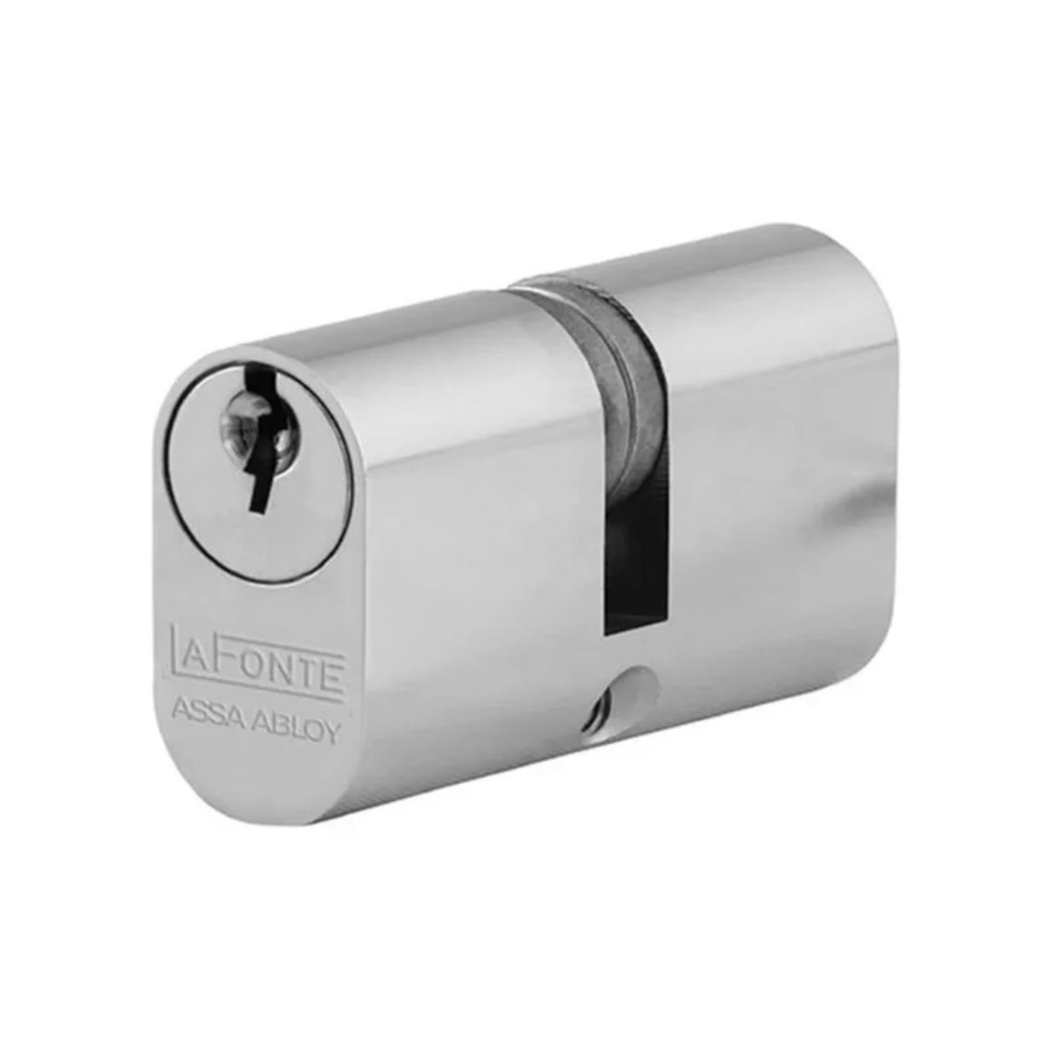 Cilindro St2 50mm 4 Pinos Latão Cromado La Fonte - 1