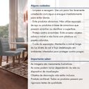 Ver imagem 5 de Conjunto Sala de Jantar Genova Tampo Vidro/MDF com 8 Cadeiras Smart Plus
