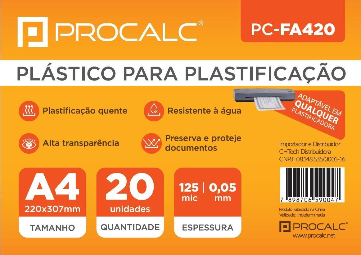 Kit Plastificadora Aurora A4 (220v)+polaseall 20 X A4 0.05mm - 5