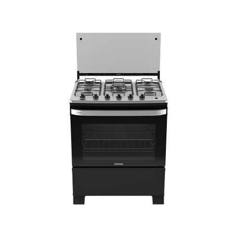 Fogão Itachef 5bocas com Mesa de Inox e Tripla Chama Itatiaia