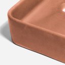 Ver imagem 4 de Cuba de Banheiro Concreto Apoio Retangular 55cm Allure Bela Metais