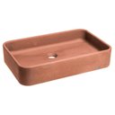 Ver imagem 2 de Cuba de Banheiro Concreto Apoio Retangular 55cm Allure Bela Metais