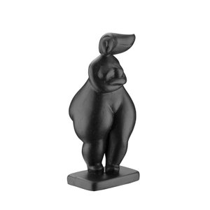 Escultura Obra de Arte Feminino Estatueta Corpo Mulher Exclusiva:preto