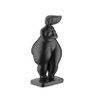 Escultura Obra de Arte Feminino Estatueta Corpo Mulher Exclusiva:preto - 1