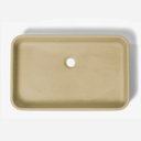 Ver imagem 1 de Cuba de Banheiro Concreto Apoio Retangular 55cm Allure Bela Metais