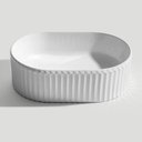 Ver imagem 5 de Cuba de Banheiro Louça Apoio Oval 50,5cm Dublin Bela Metais