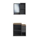 Ver imagem 3 de Conjunto para Banheiro 60cm com Gabinete Suspenso e Espelheira Bari Art In Móveis