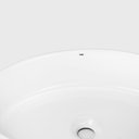 Ver imagem 4 de Cuba de Banheiro Louça Apoio Oval 50cm Spezia Bela Metais