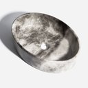 Ver imagem 5 de Cuba de Banheiro Louça Apoio Oval 50 Cm Spezia Mármore Grigio Bela Metais