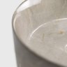 Cuba de Banheiro Louça Apoio Redonda 31cm Zara Mármore Bronze Armani Bela Metais - 9
