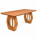 Ver mais imagens de Mesa de Jantar Madeira Maciça 6 Lugares Essenza 180cm Tampo Laminado
