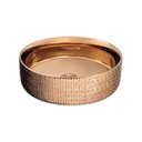 Ver imagem 5 de Cuba de Banheiro Louça Apoio Redonda 36 Cm Porto Metálica