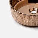 Ver imagem 6 de Cuba de Banheiro Louça Apoio Redonda 36 Cm Porto Metálica