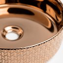 Ver imagem 7 de Cuba de Banheiro Louça Apoio Redonda 36 Cm Porto Metálica